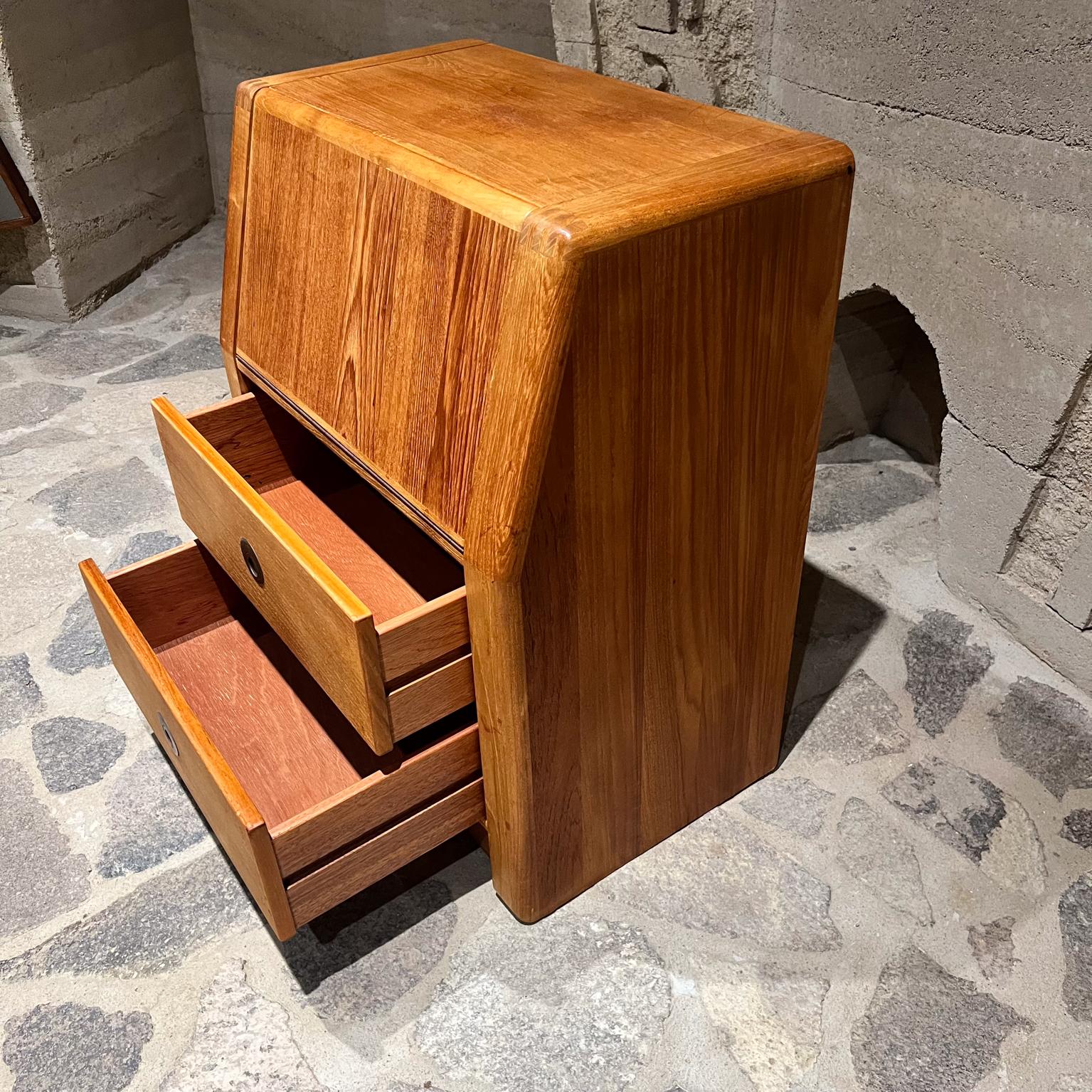 20th Century 1970s D Scan Teak Nightstand Bedside Cabinet Denmark