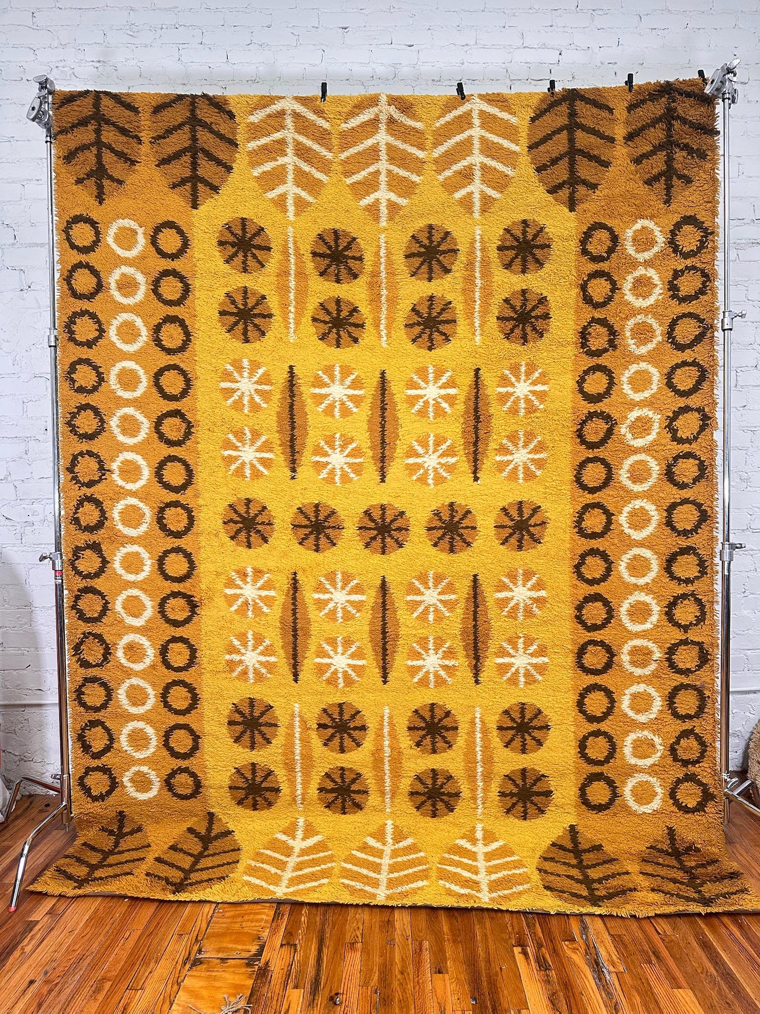 Provenant d'une collection folle qui a été conservée pendant des décennies !
Tous les nouveaux tapis vintage des années 60/70 UNUSED !

DANIA TAEPPER Jaune Marron Cercle Tapis Rya

Créateur : Dania Taepper

100% Authentique ! !!



Condit : Nouveau