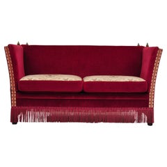 1970s, Danish 2 seater sofa, original condition, furniture velour, ash wood.