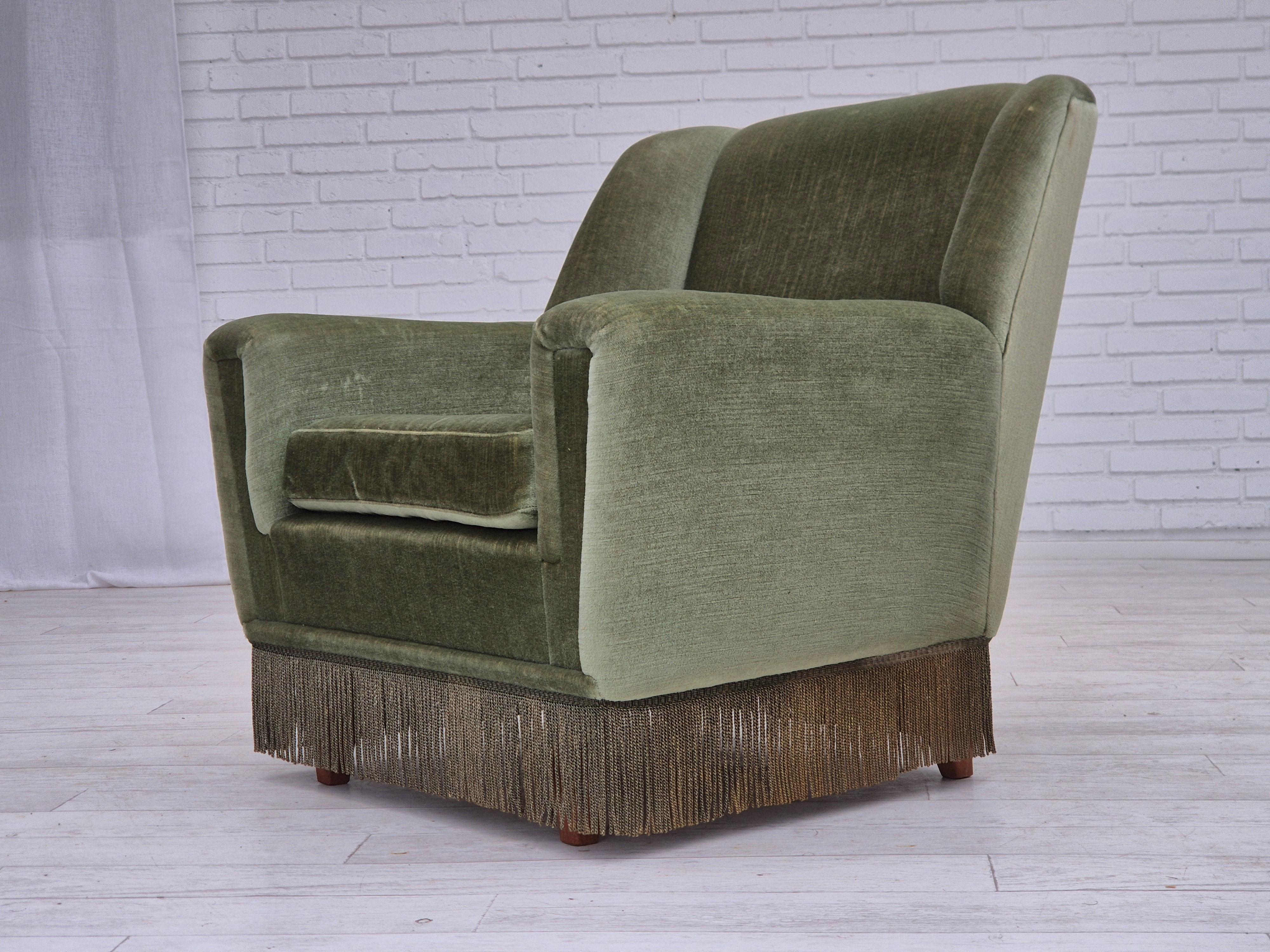 1970, fauteuil danois par Kurt Østervig pour Rolschau Møbler, modèle 61, original. en vente 3