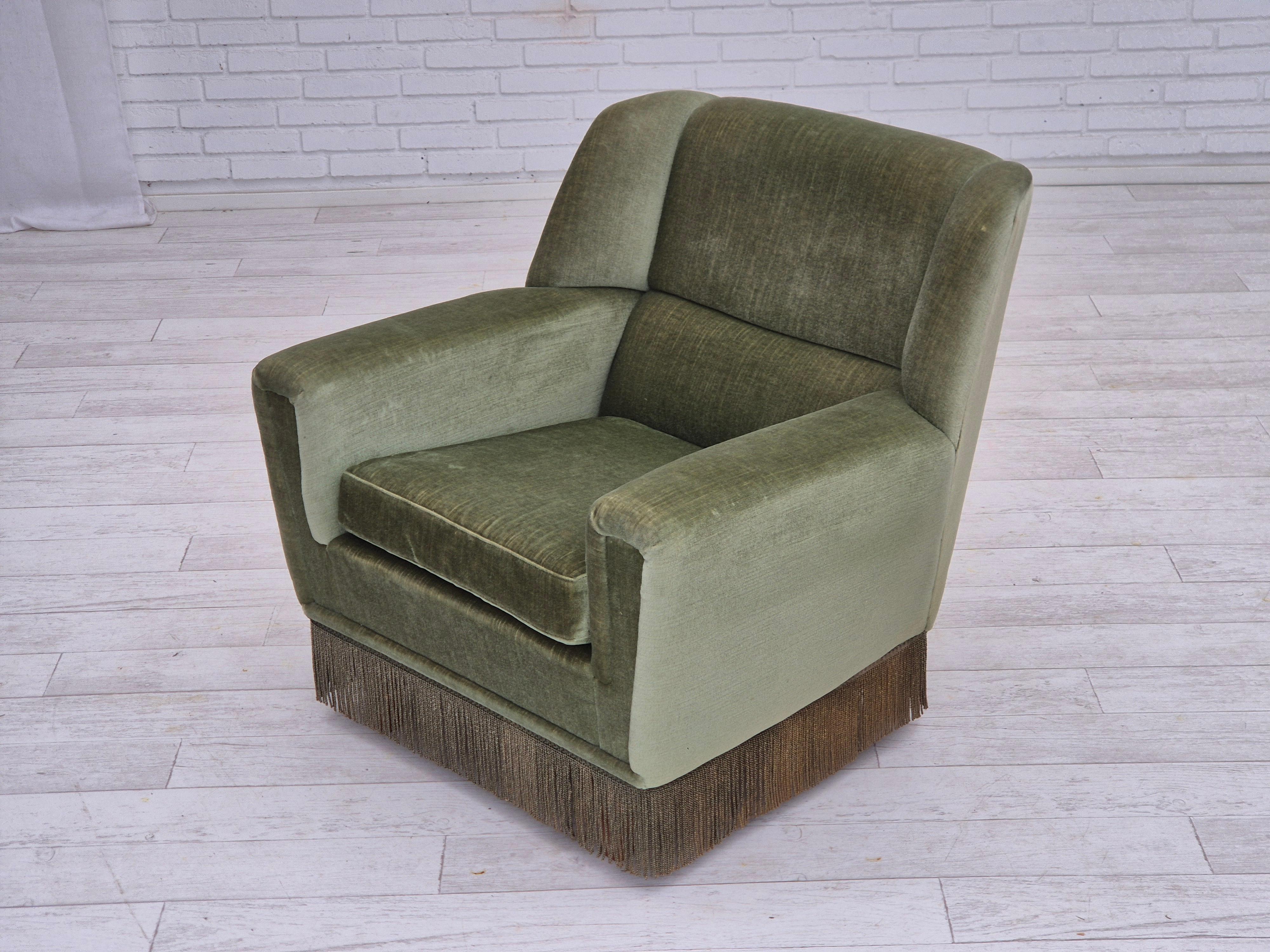 1970, fauteuil danois par Kurt Østervig pour Rolschau Møbler, modèle 61, original. en vente 4