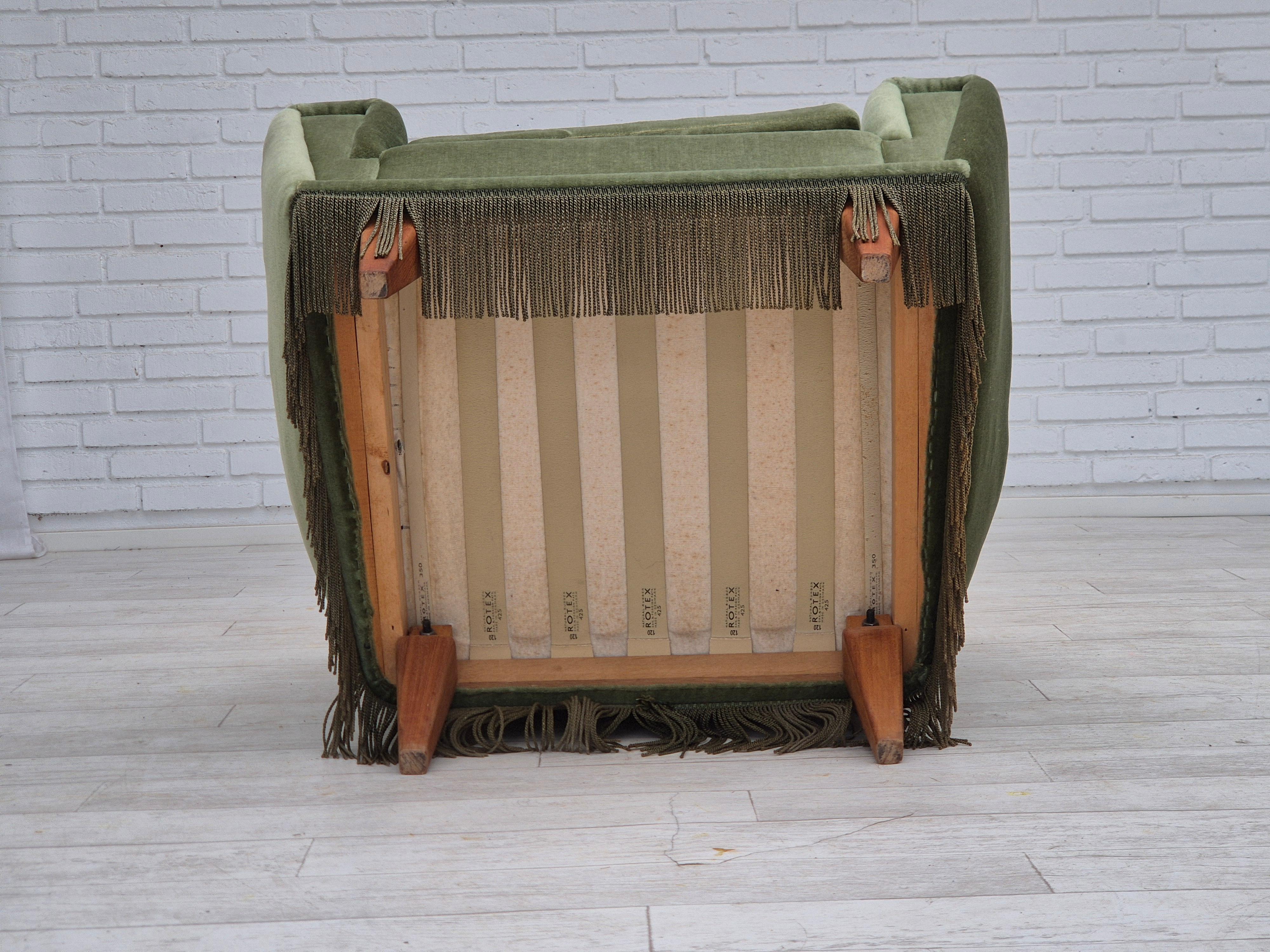1970, fauteuil danois par Kurt Østervig pour Rolschau Møbler, modèle 61, original. en vente 6