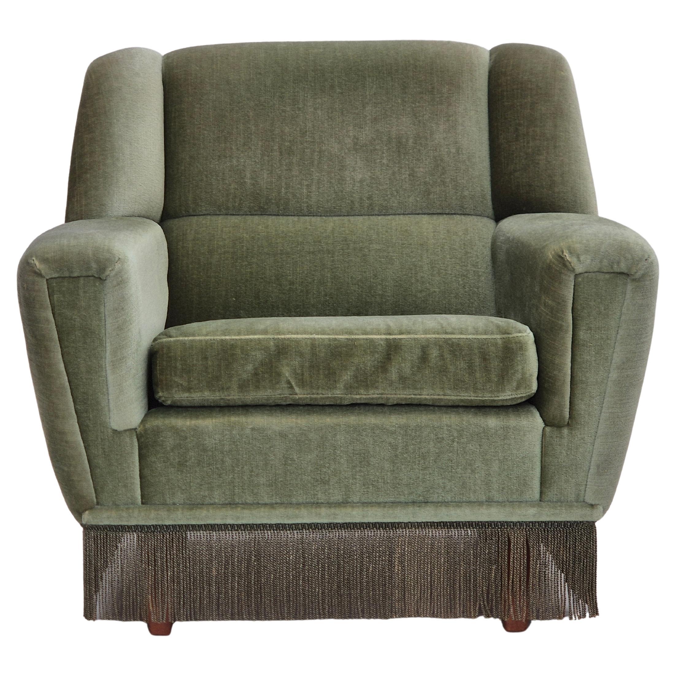 1970s, Danish armchair by Kurt Østervig for Rolschau Møbler, model 61, original.
