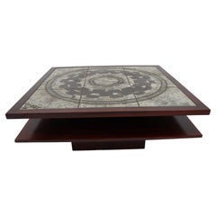 Mesa baja "Ox Art" de cerámica danesa de los años 70
