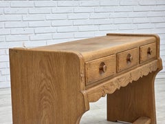 1970s, Danish chest of drawers, oak wood, original good condition.