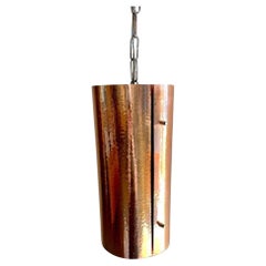 1970s Danish Copper Pendant Light