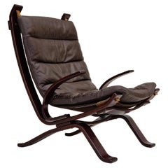 Used 1970s, Danish design by Brammin Møbler, "Focus" lounge chair, original very good