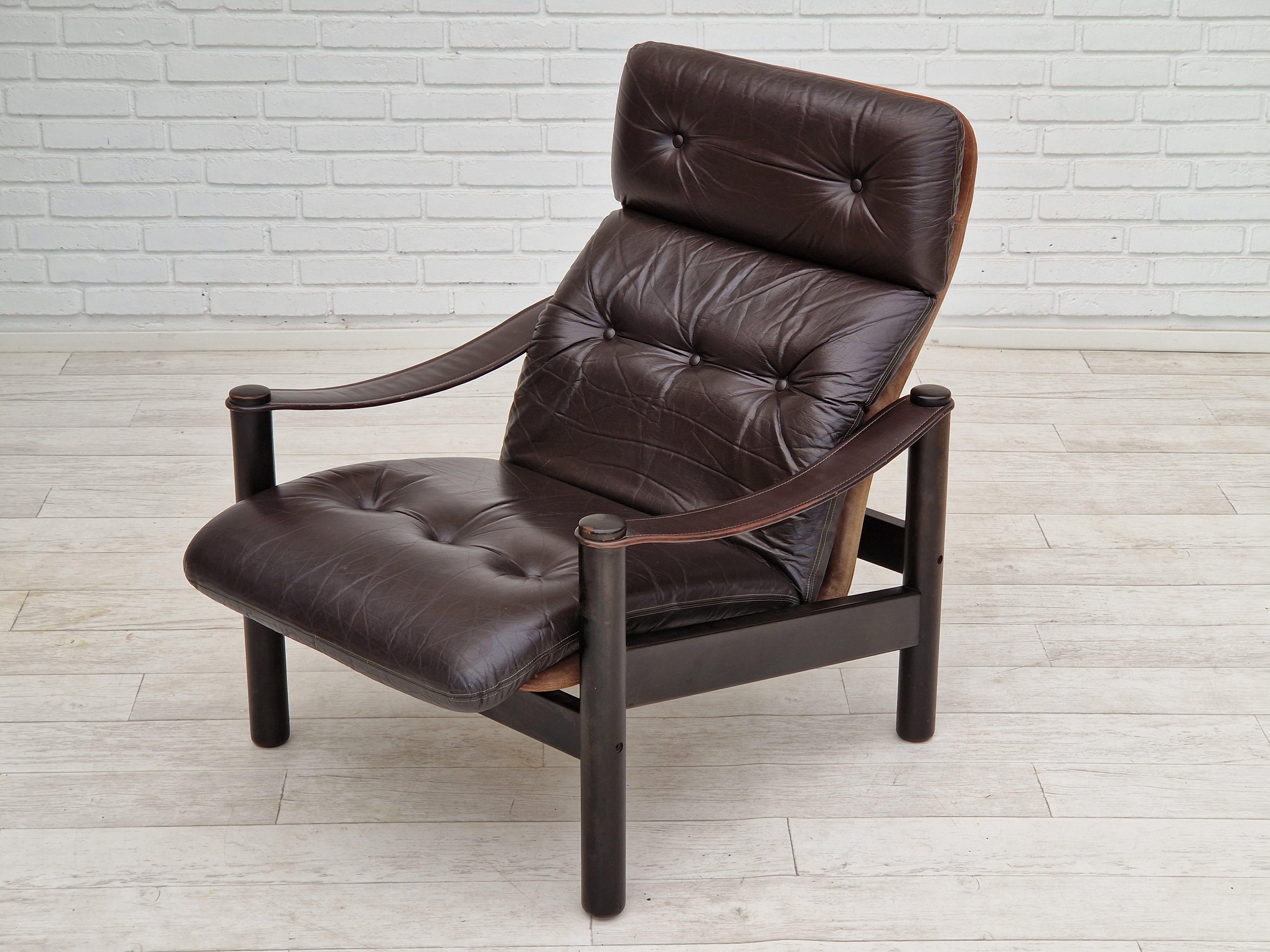 1970s, Danish Design by Ebbe Gehl & Søren Nissen, Lounge Armchair For Sale 5