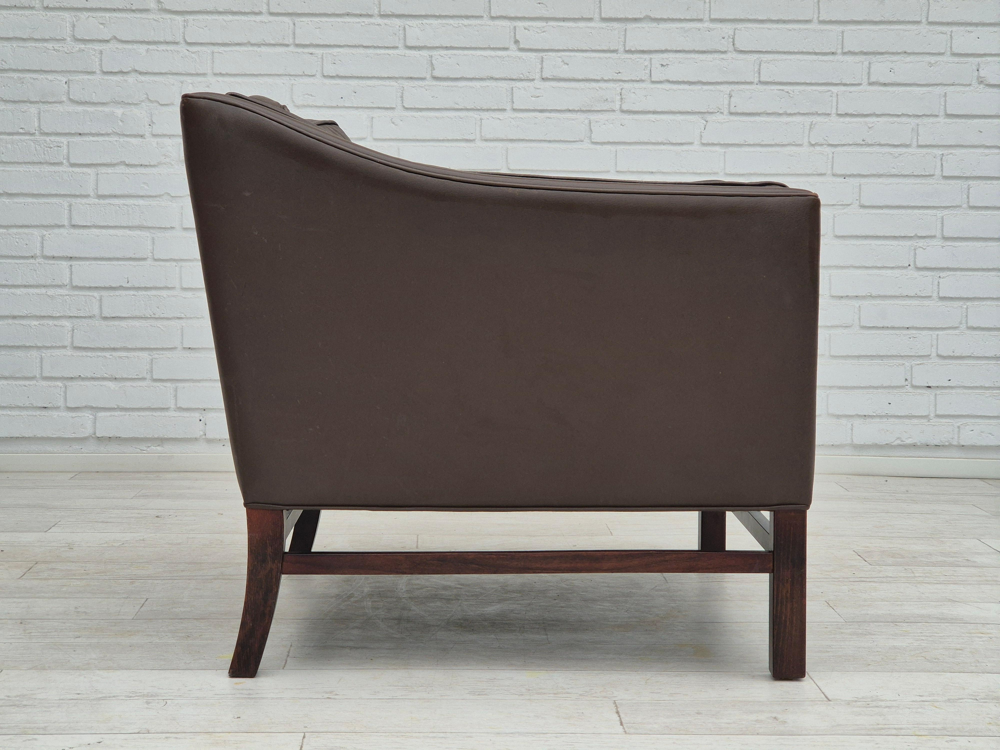 Danois Années 1970, design danois de Georg Thams pour Grant Møbelfabrik, chaise longue. en vente