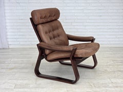 1970s, Danish design by Georg Thams, lounge chair, furniture leather.