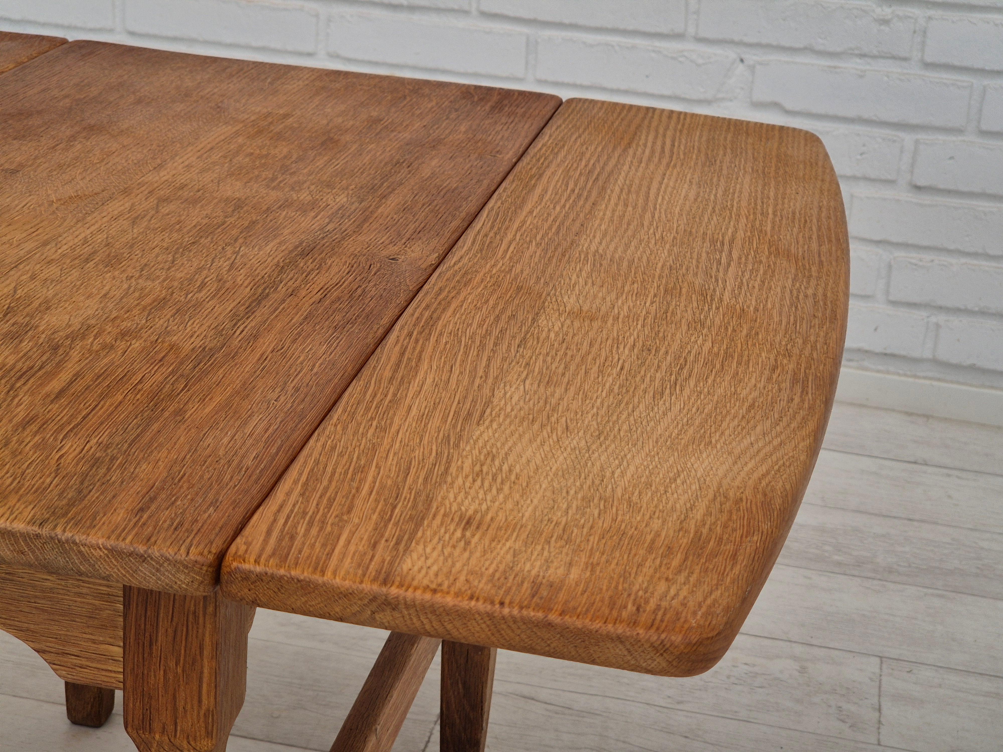 Années 1970, design danois de Henning Kjærnulf pour EG Kvalitetsmøbel, table de canapé. en vente 10