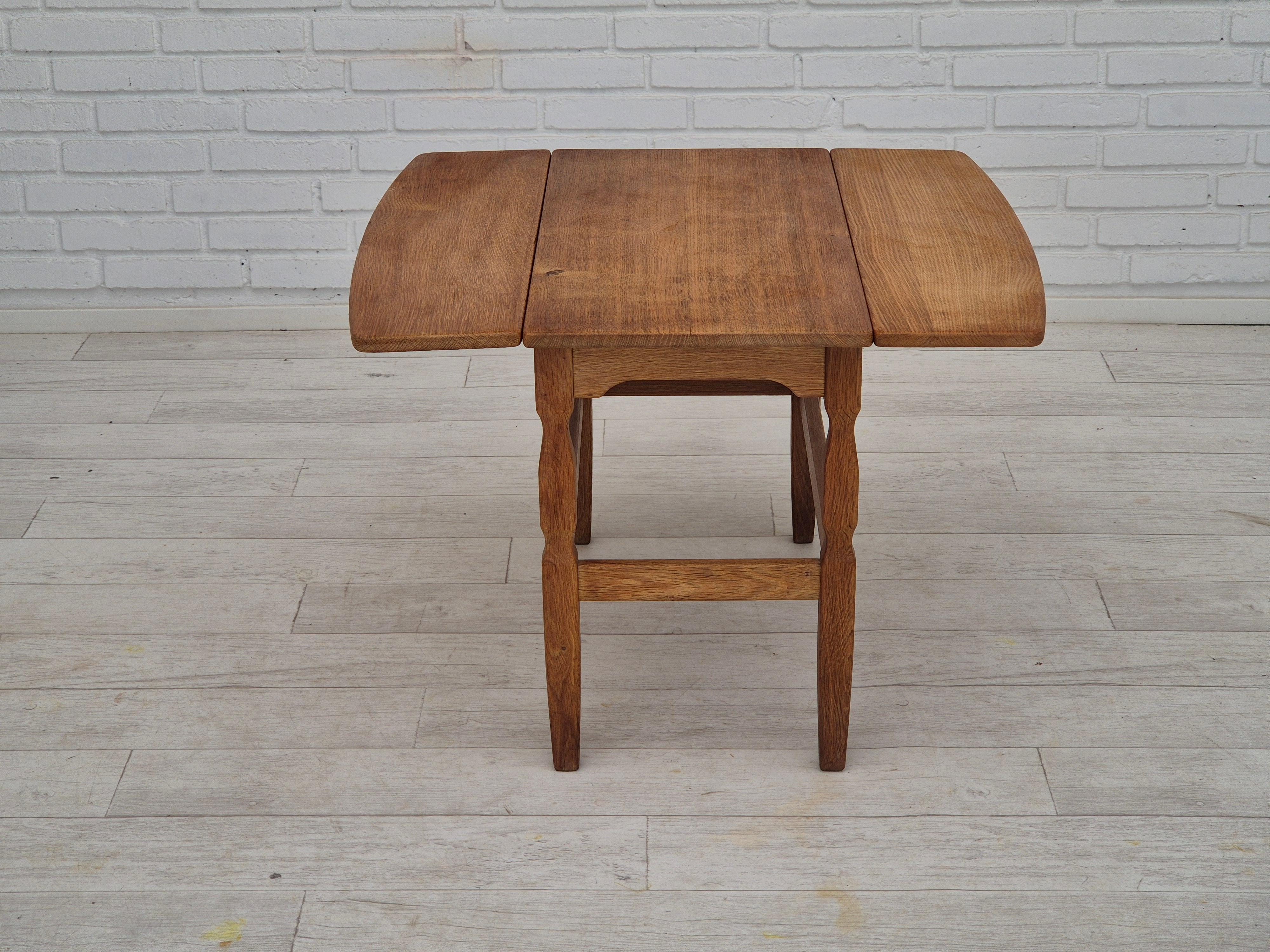 Années 1970, design danois de Henning Kjærnulf pour EG Kvalitetsmøbel, table de canapé. Bon état - En vente à Tarm, 82