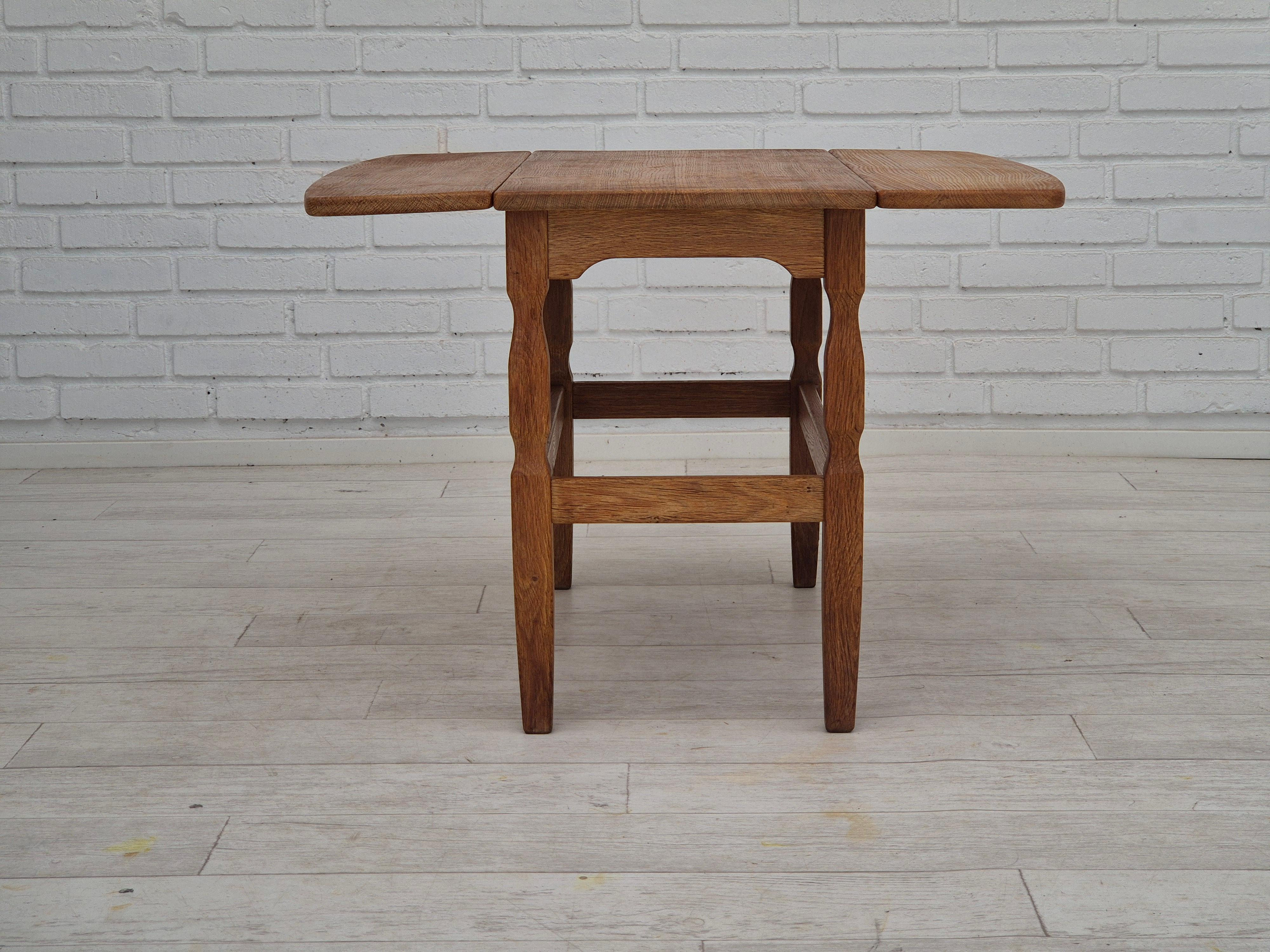 Fin du 20e siècle Années 1970, design danois de Henning Kjærnulf pour EG Kvalitetsmøbel, table de canapé. en vente