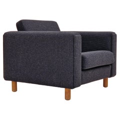 Used 1970s, Danish design by H.J. Wegner, reupholstered armchair, model GE300.