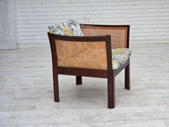 1970s, Danish design by Illum Wikkelsø, armchair model "Plexus", teak wood.