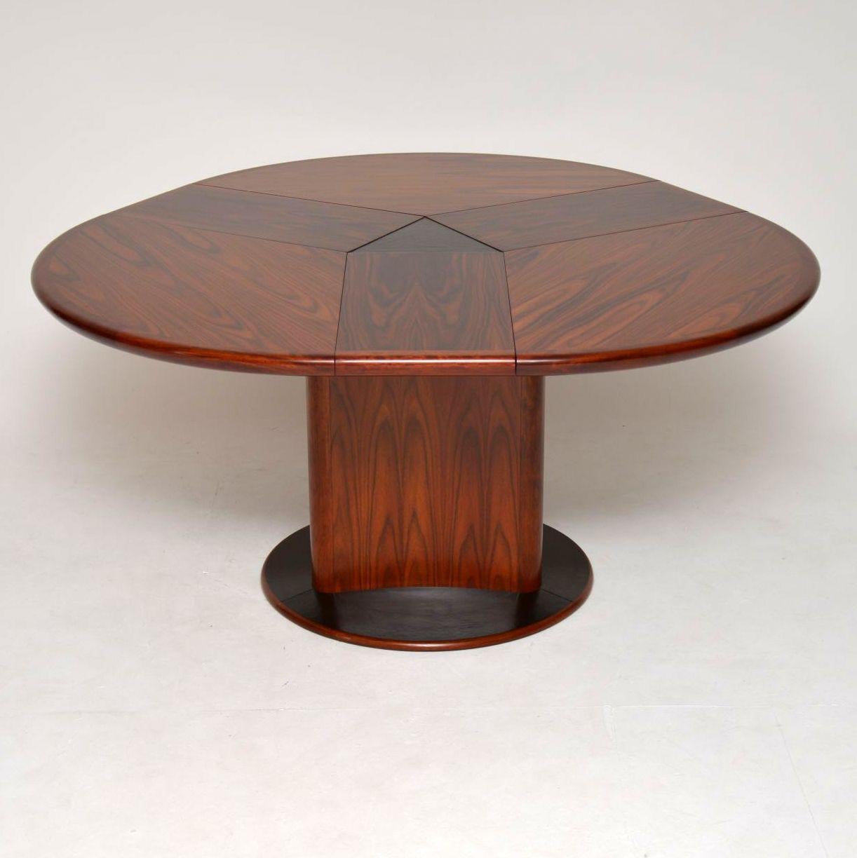 Late 20th Century 1970s Danish Extending Dining Table by Skovby