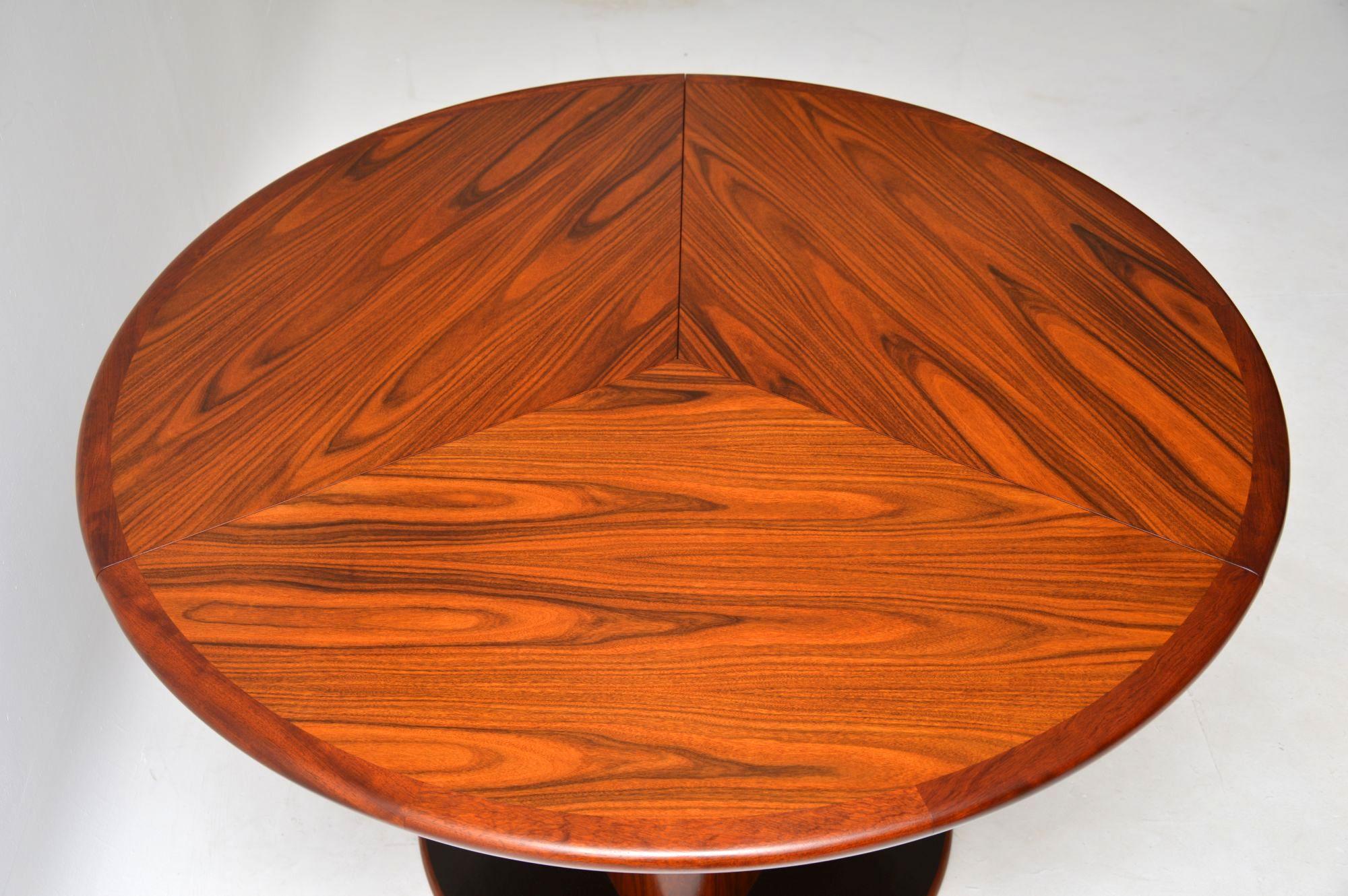 Wood 1970s Danish Extending Dining Table by Skovby