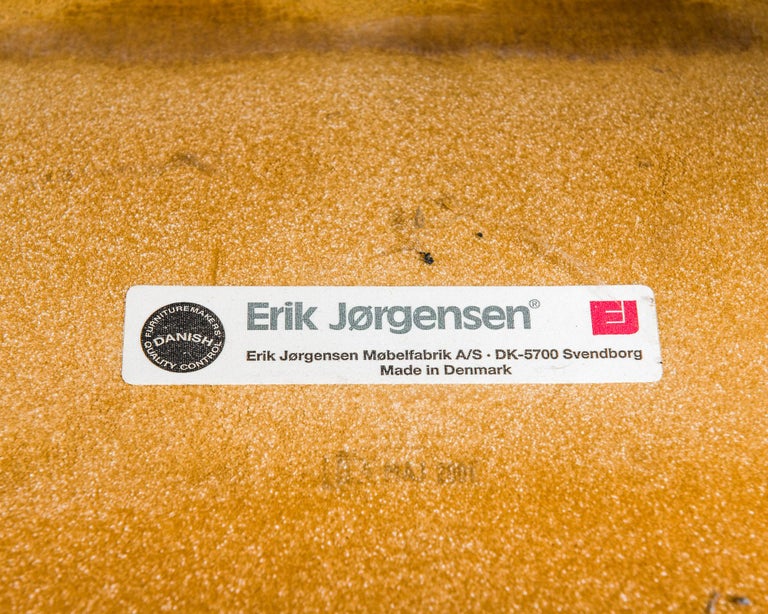 1970s Danish Leather Sofa Set by Eric Jorgensen 1