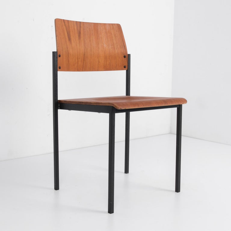 1970s Danish Metal Chair For Sale 1
