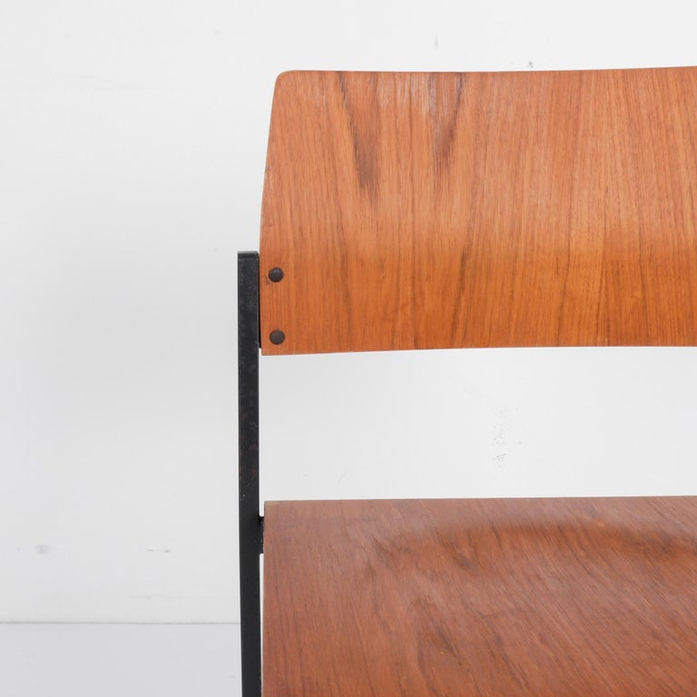 1970s Danish Metal Chair For Sale 2