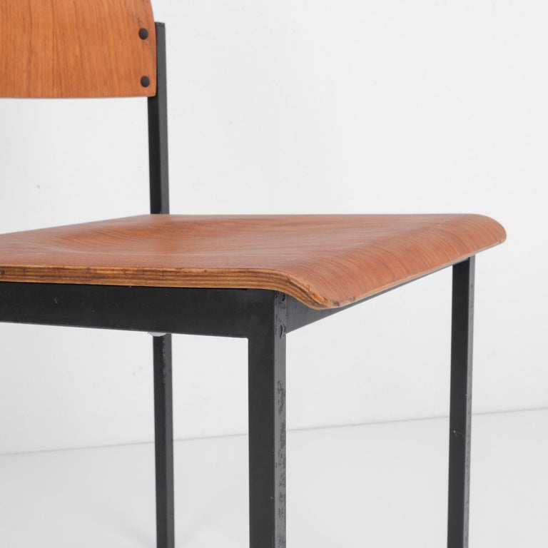 1970s Danish Metal Chair For Sale 4