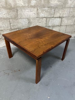 1970s Danish Mid Century Modern Floating Coffee Table in the Jens Risom's Style