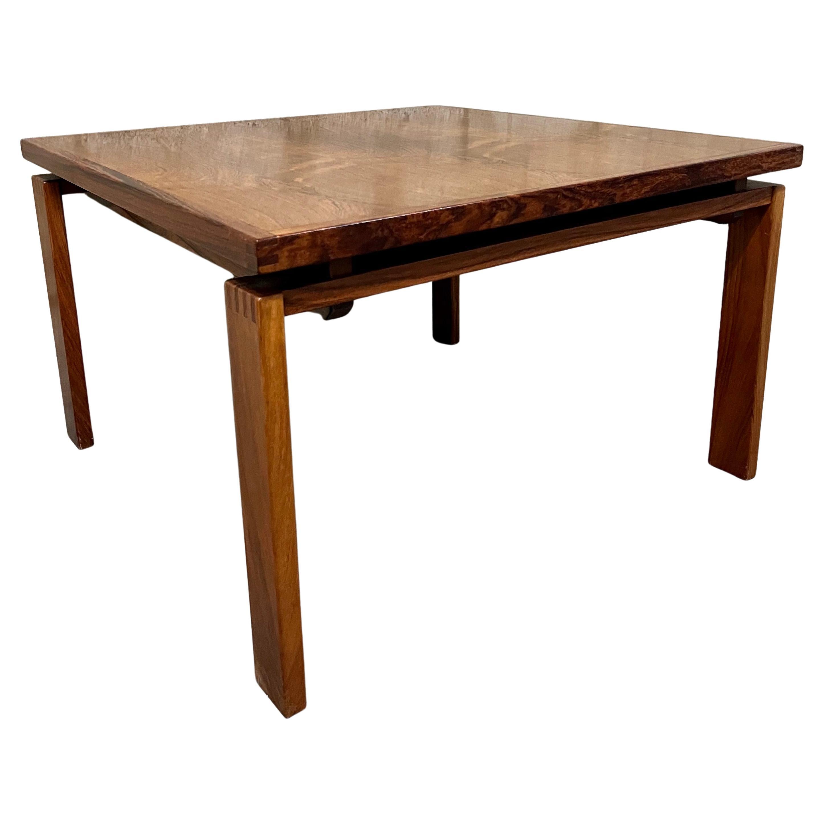 1970s Danish Mid Century Modern Floating Coffee Table in the Jens Risom's Style  For Sale
