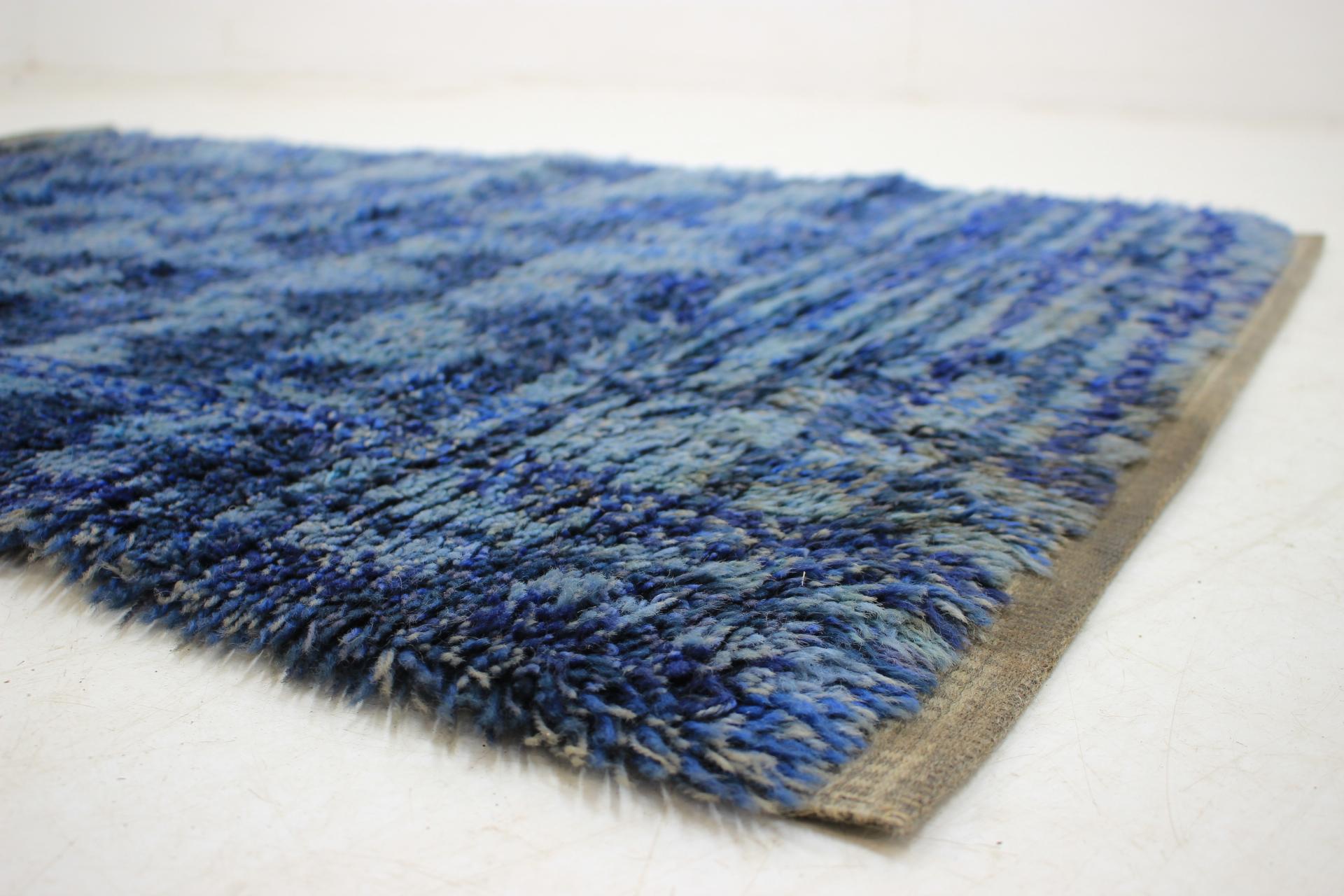 Mid-Century Modern 1970s Danish Midcentury Wool Rug by Nordiska Industri For Sale