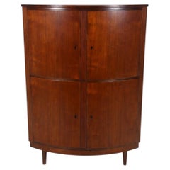 1970s Danish Midcentury Teak Corner Cabinet