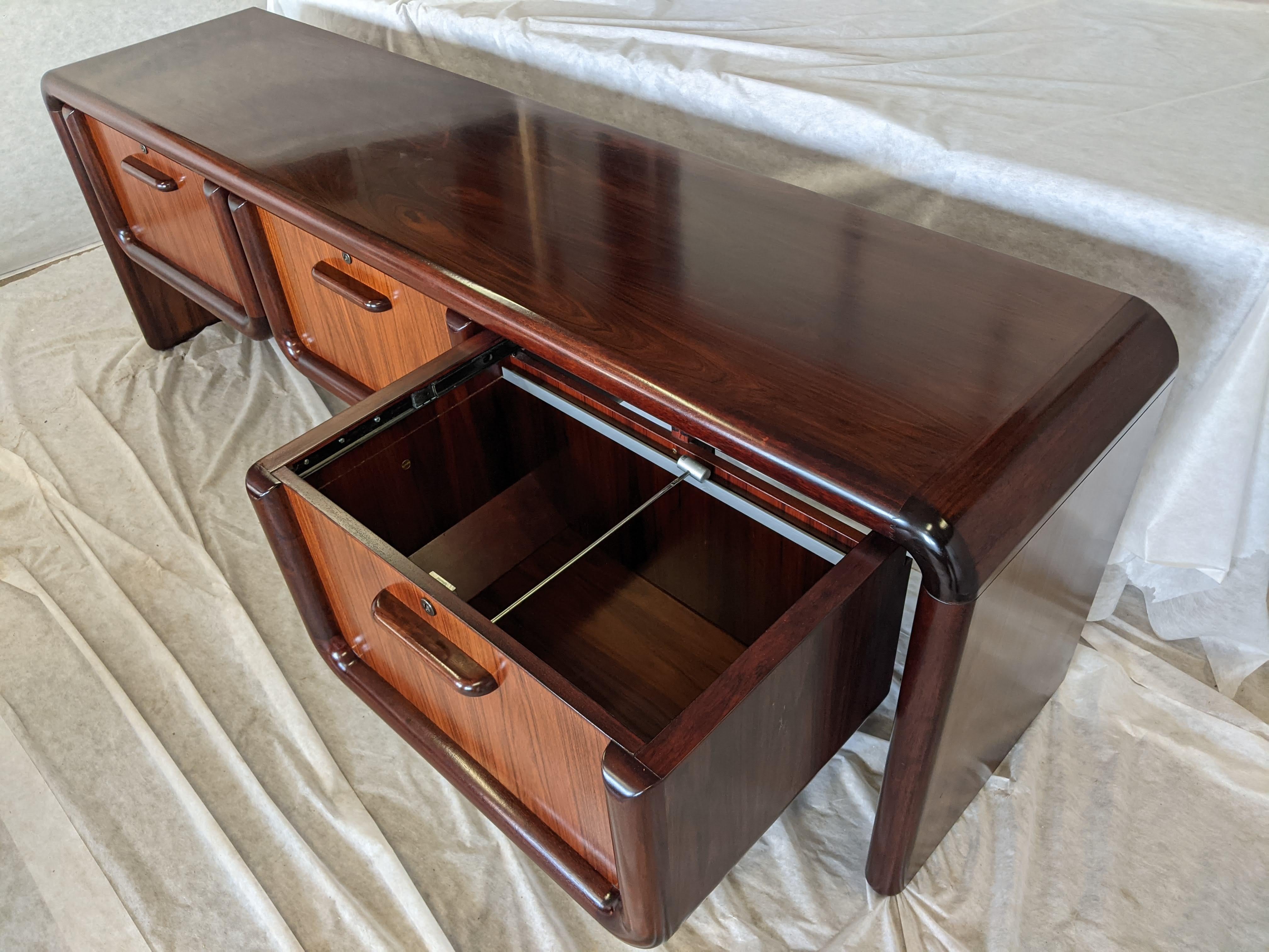 1970s Danish Modern Dyrlund Supreme Credenza in Rosewood 6