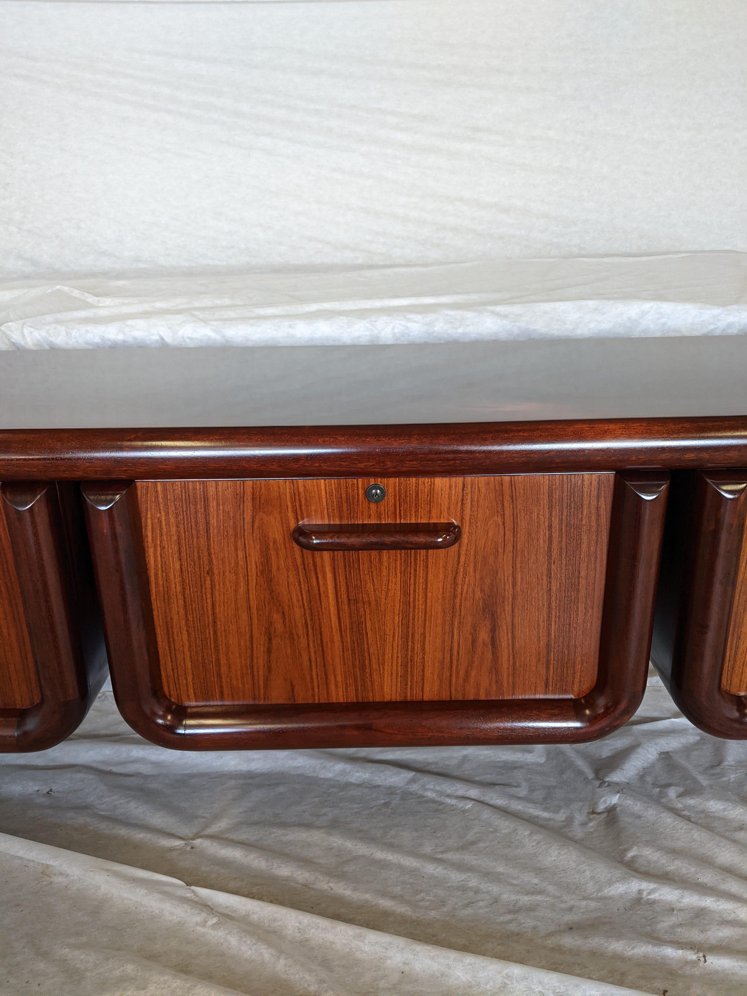 1970s Danish Modern Dyrlund Supreme Credenza in Rosewood 3