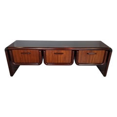 1970s Danish Modern Dyrlund Supreme Credenza in Rosewood