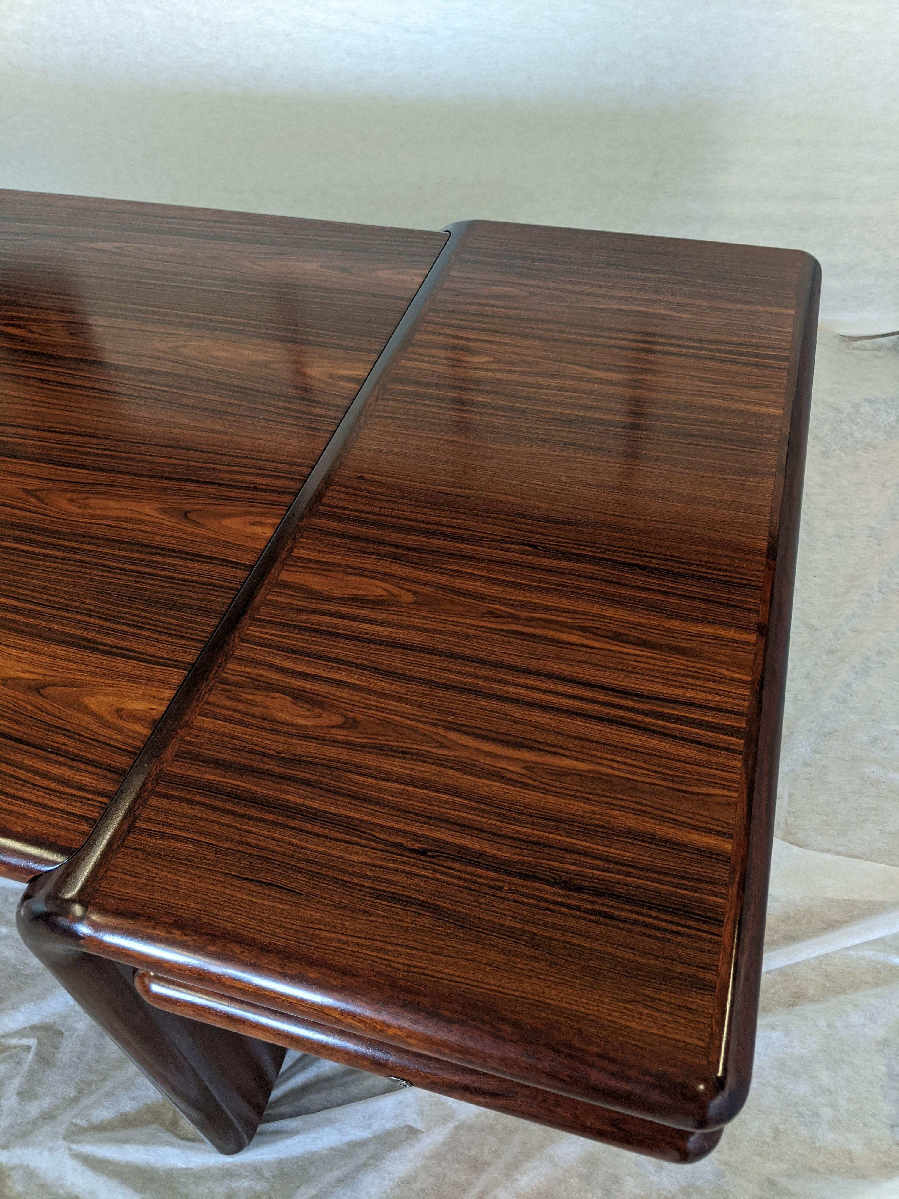 1970s, Danish Modern Dyrlund Supreme Executive Desk in Rosewood 4