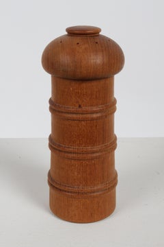 1970s Danish Modern Jens Quistgaard Teak Peppermill with Salt by Dansk