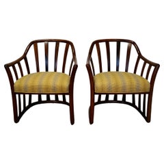 1970's Danish Modern Rosewood Armchairs