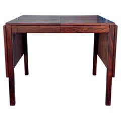 1970s Danish Modern Rosewood Extending Dining Table by Vejle Stole & Møbelfabrik