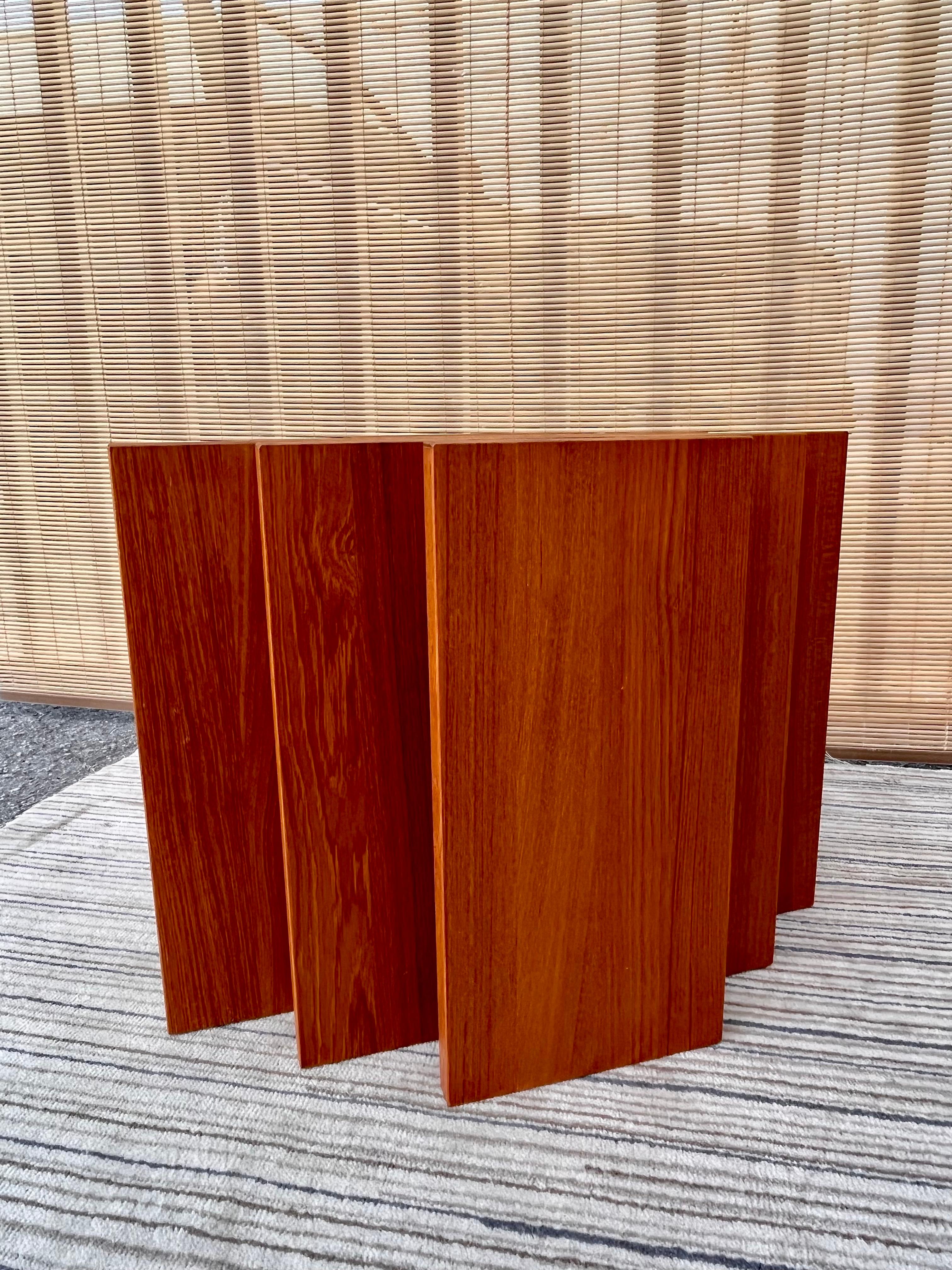 1970s Danish Modern Side / End Table in the Gustav Gaarde for Trekanten Style 4