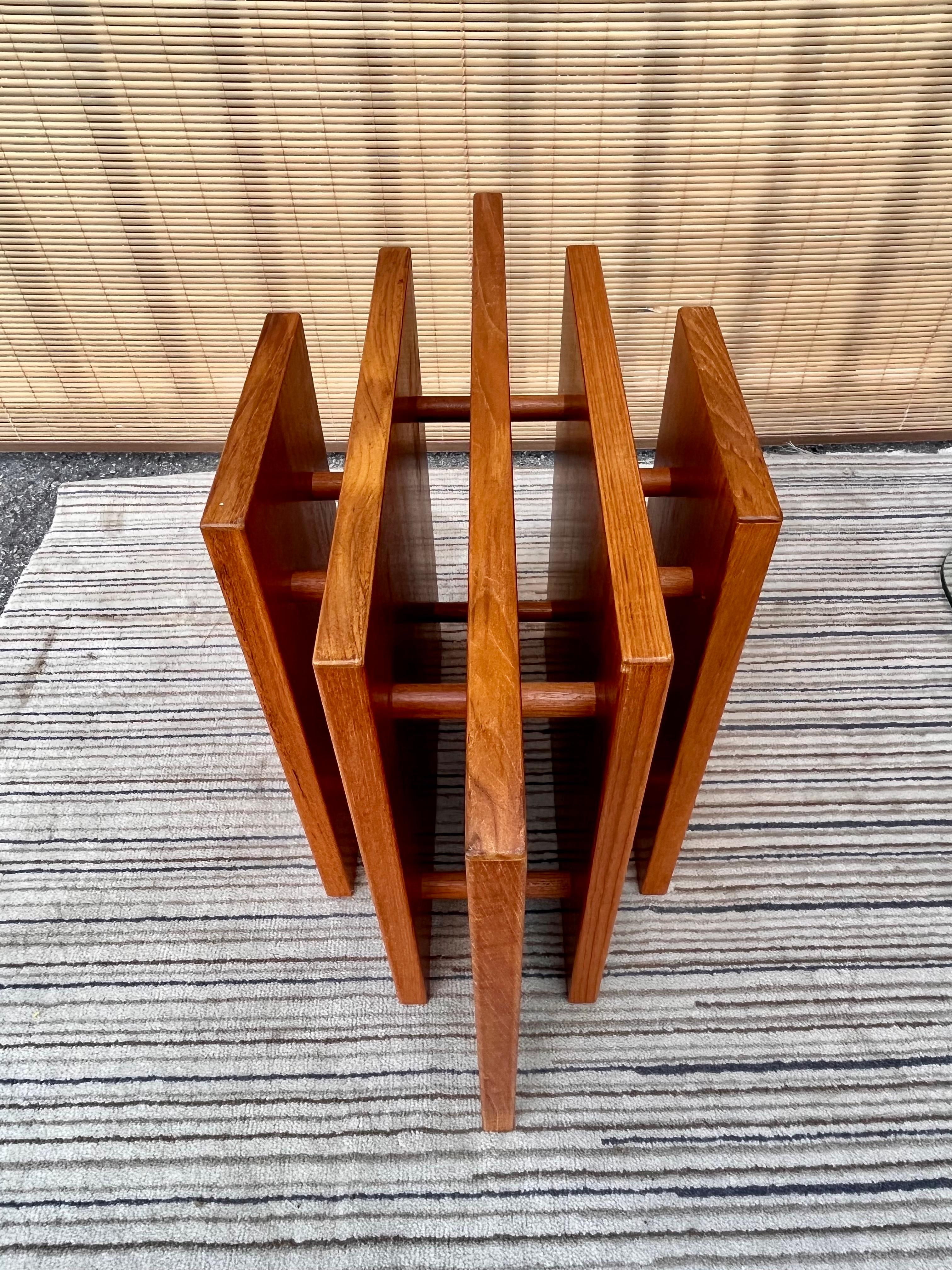 1970s Danish Modern Side / End Table in the Gustav Gaarde for Trekanten Style 6