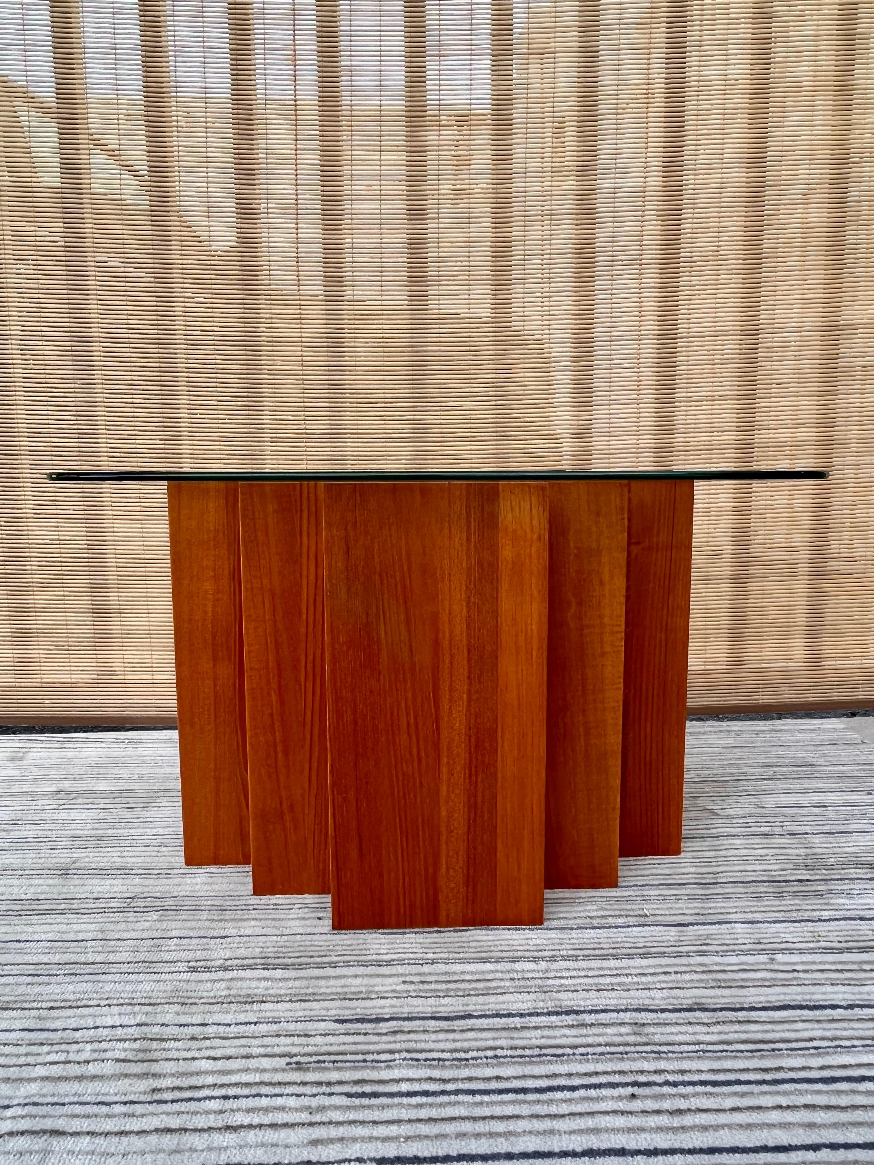 Late 20th Century 1970s Danish Modern Side / End Table in the Gustav Gaarde for Trekanten Style