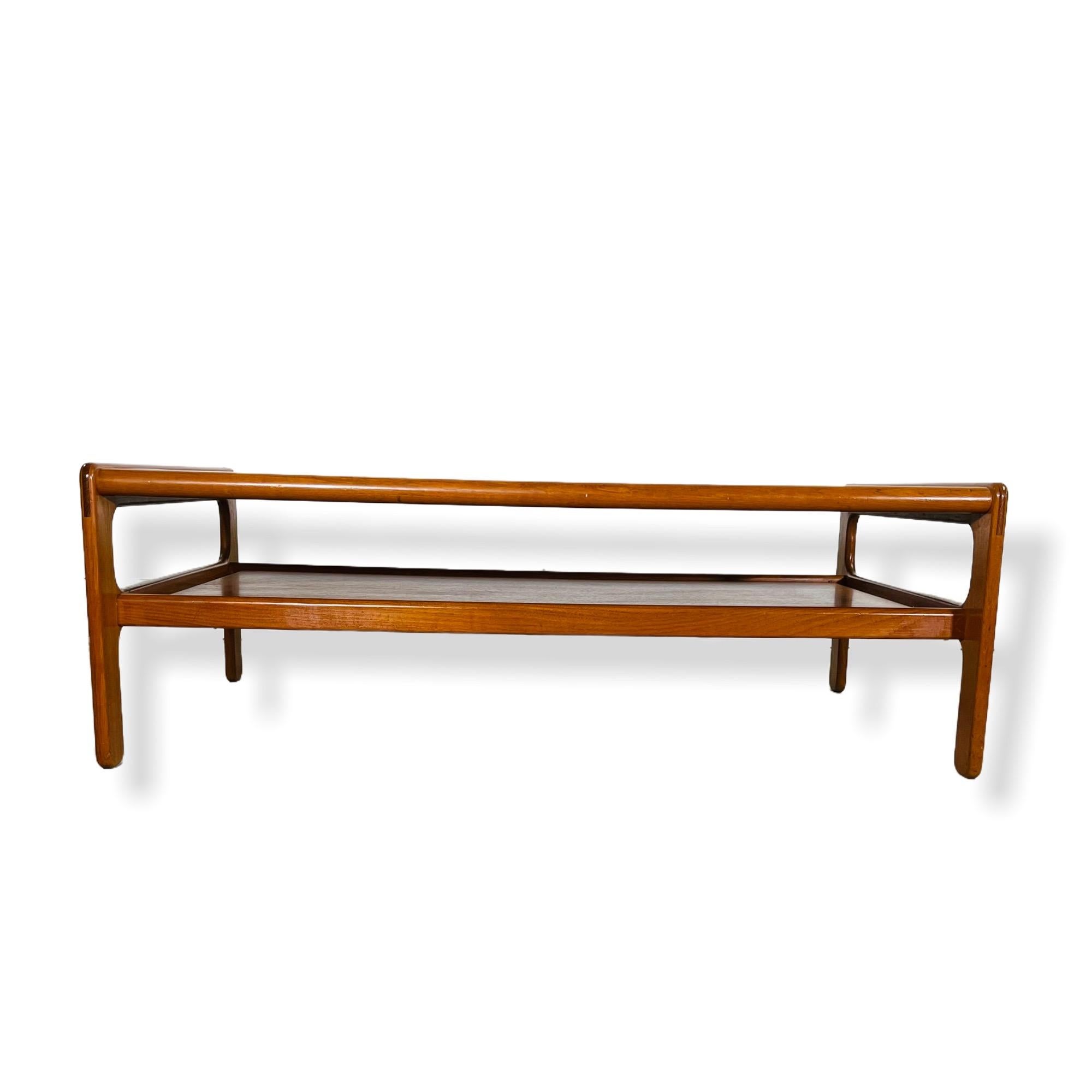1970s Danish Modern Teak Coffee Table by Kristensen Thomassen for Moreddi 1 4