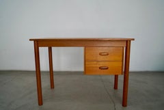 1970's Danish Modern Teak Desk