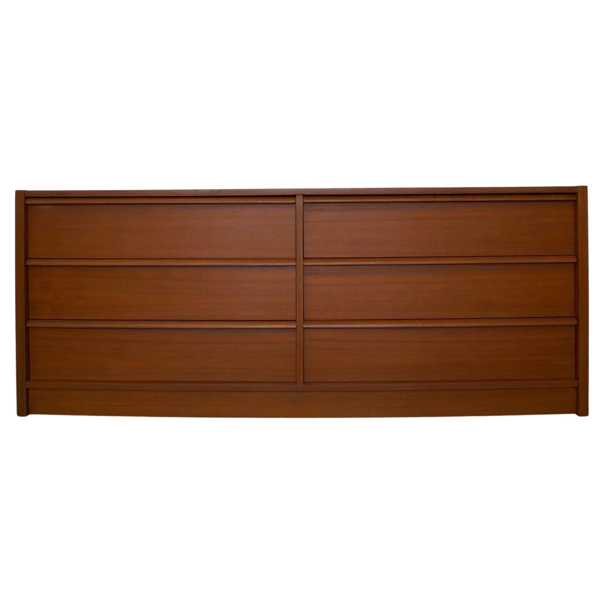 1970's Danish Modern Teak Dresser