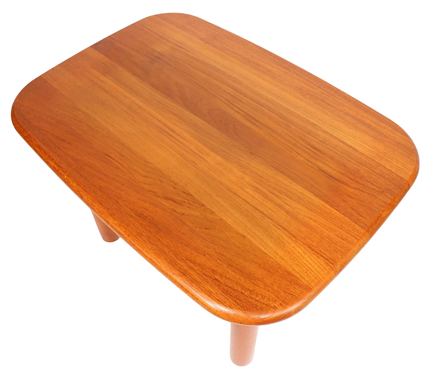  1970's Danish Modern Teak  End Table by Neils Bach  For Sale 3