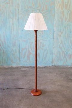 1970s Danish Modern Teak Floor Lamp Josef Frank (after)