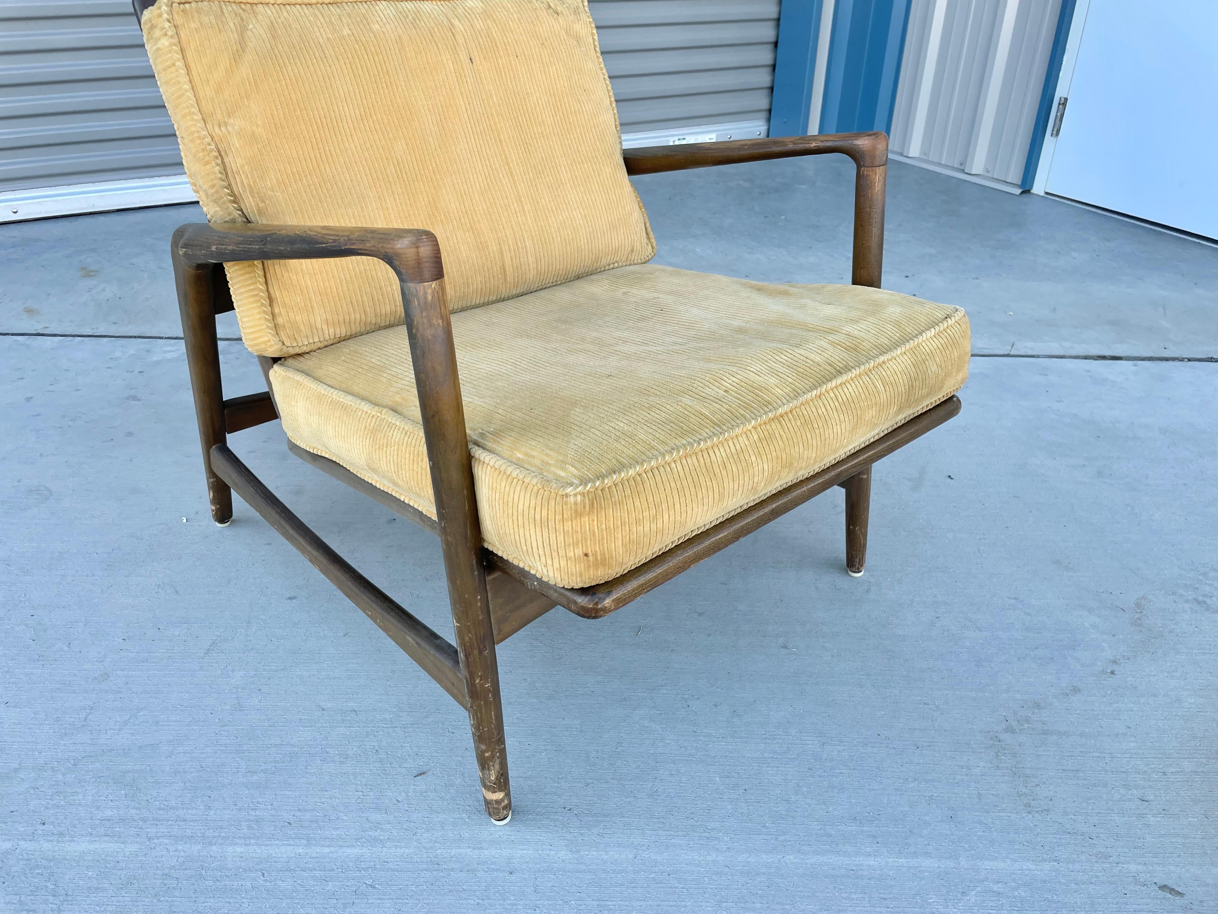Mid-Century Modern 1970s Danish Modern Teak Lounge Chair Styled After Ib Kofod Larsen For Sale