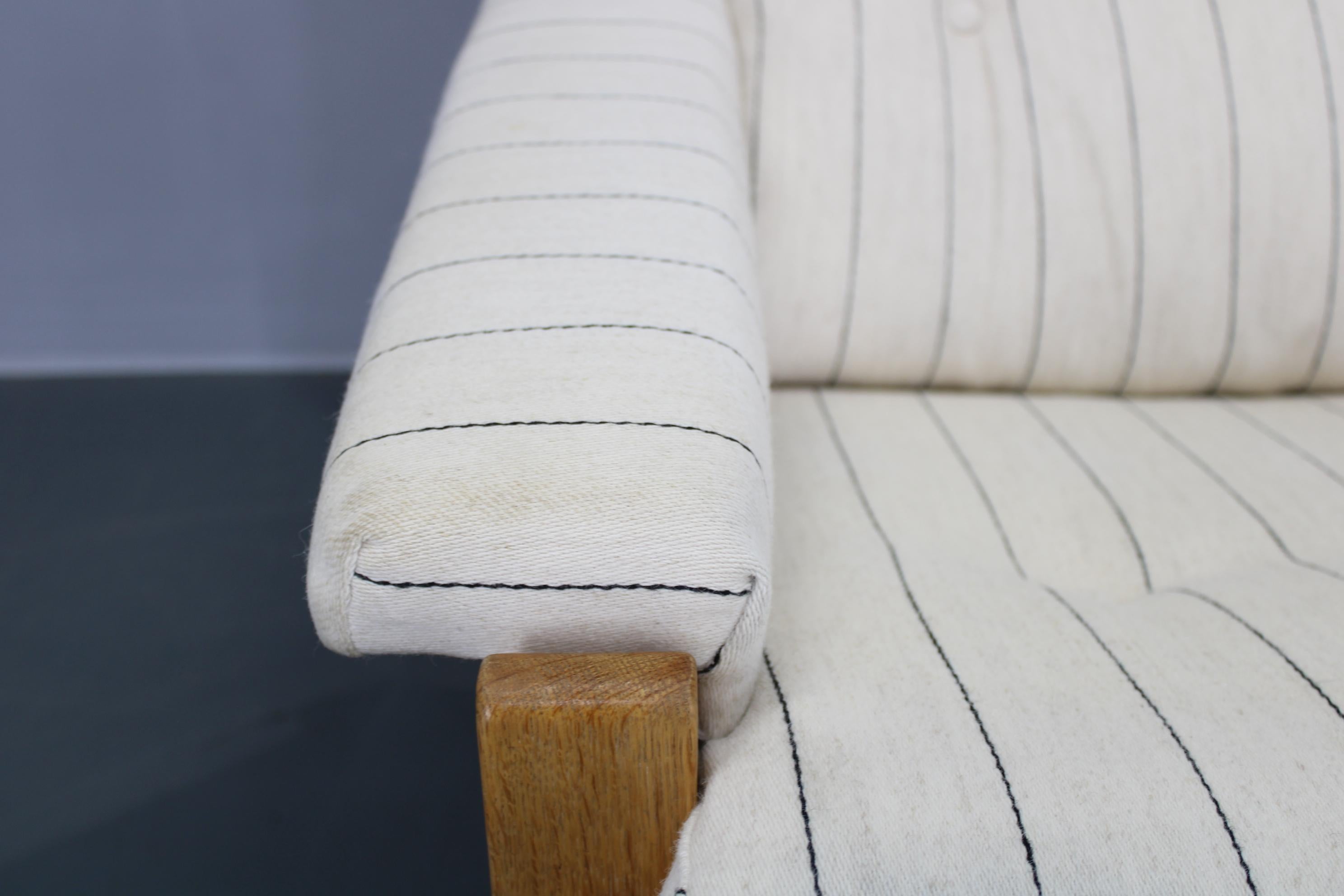 1970s Danish Oak Armchair For Sale 1
