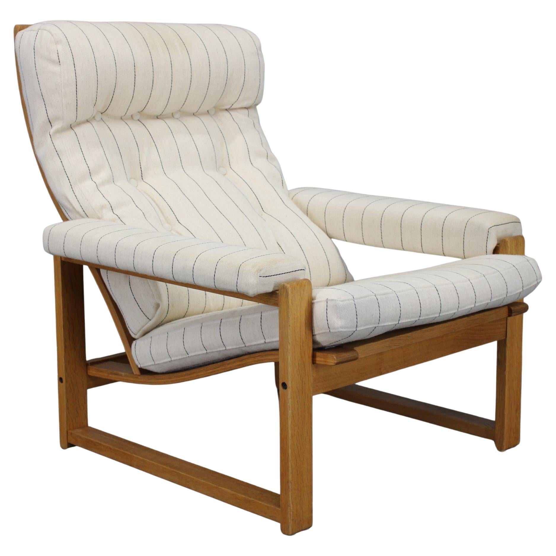 Poltrona danese anni '70 in Oak