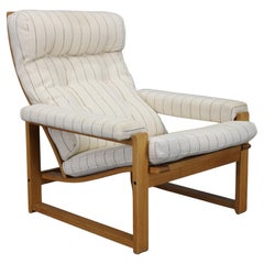 Fauteuil en Oak Oak danois des années 1970