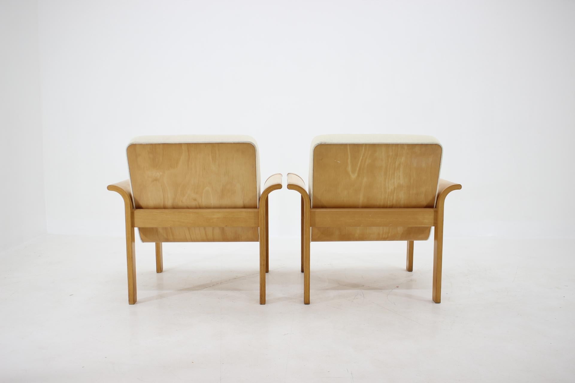 Late 20th Century 1970s Danish Oak Lounge Chair by Thygesen & Sørensen for Magnus Olesen