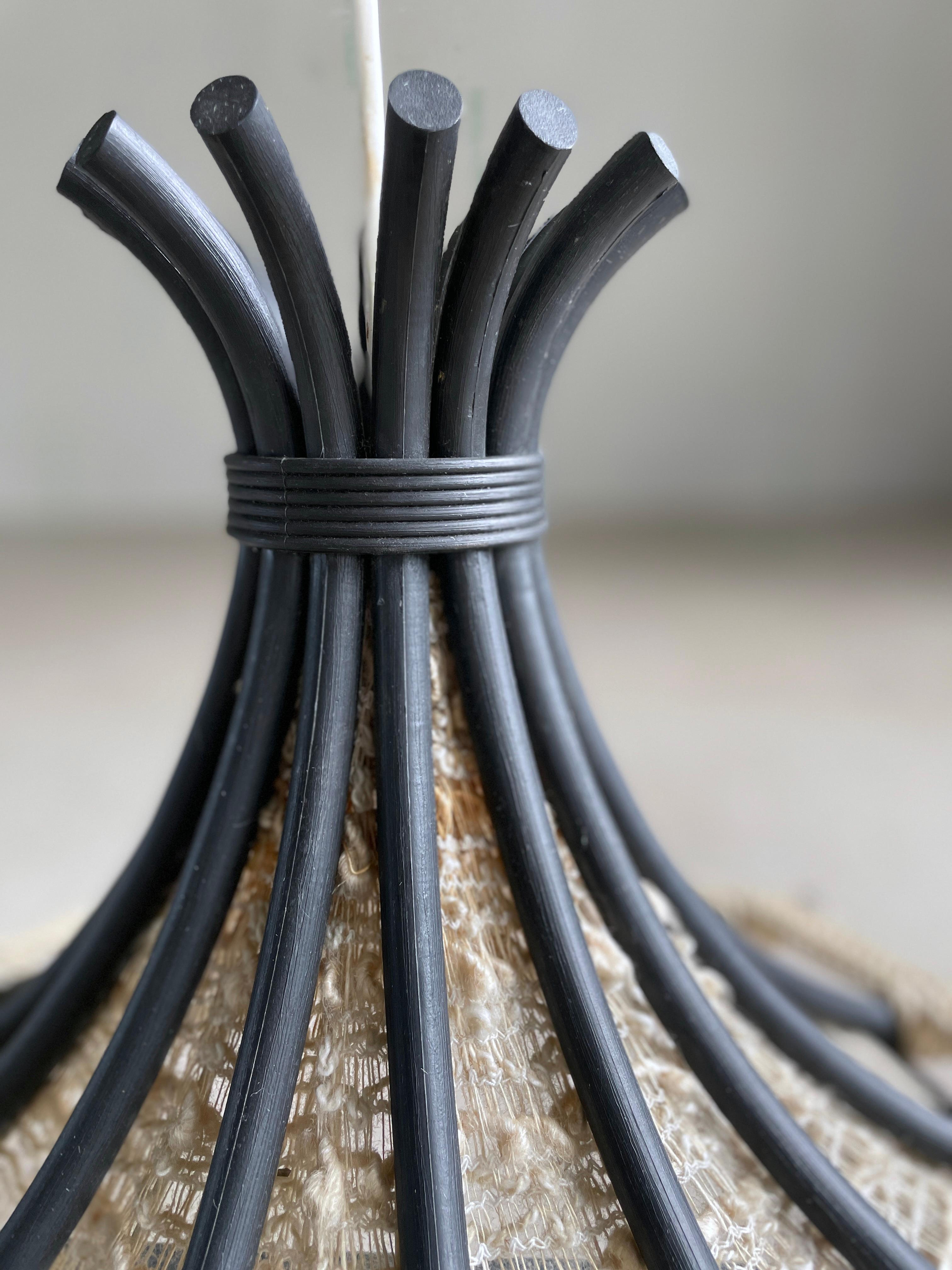 1970's Danish Pendant Lamp In Good Condition For Sale In Bern, CH